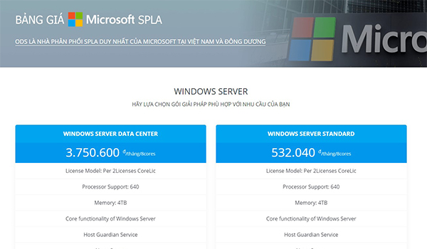 Microsoft SPLA