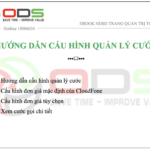 Hướng Dẫn Cấu Hình Quản Lý Cước