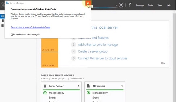 Windows server 2019 standard