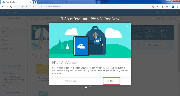 lưu trữ dữ liệu trên onedrive 9
