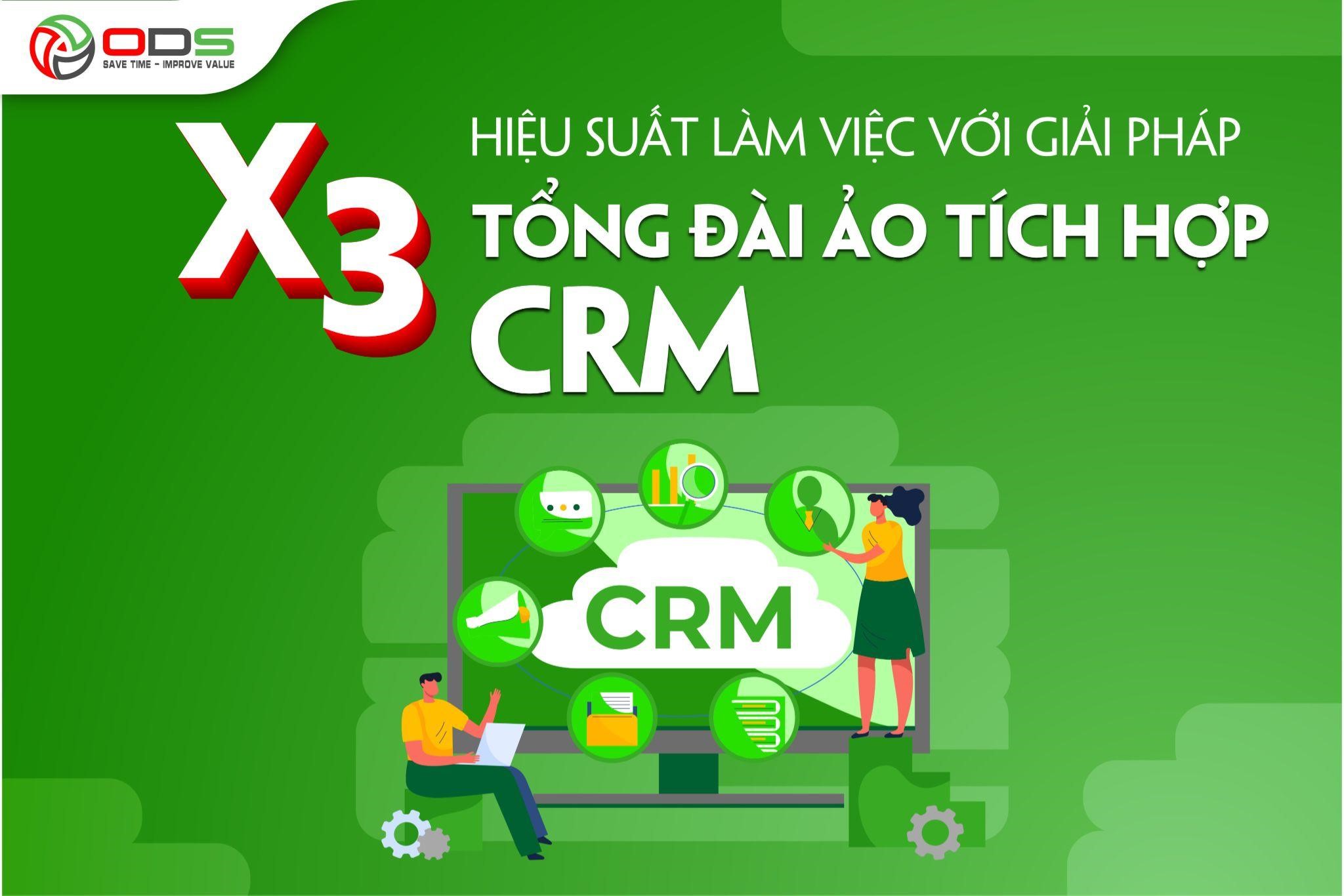 Tổng đài ảo tích hợp CRM